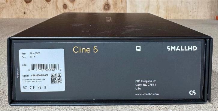 SmallHD Cine 5 Monitor - Zo Goed Als Nieuw, Audio, Tv en Foto, Professionele Audio-, Tv- en Video-apparatuur, Nieuw, Video, Ophalen