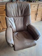 Relax Draai Stoel, Huis en Inrichting, Ophalen, Gebruikt, Minder dan 75 cm, Leer