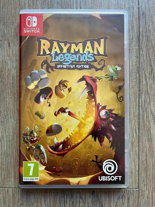 Rayman Legends nintendo switch, Spelcomputers en Games, Games | Nintendo Switch, Zo goed als nieuw, 3 spelers of meer, Vanaf 7 jaar