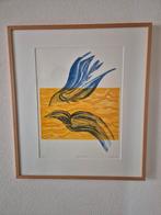 Schilderij van Godelieve, met houten lijst, 73x83cm, Antiek en Kunst, Ophalen