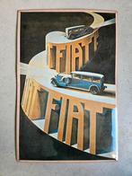 Fiat reclame plaat, Verzamelen, Merken en Reclamevoorwerpen, Ophalen of Verzenden, Nieuw, Reclamebord