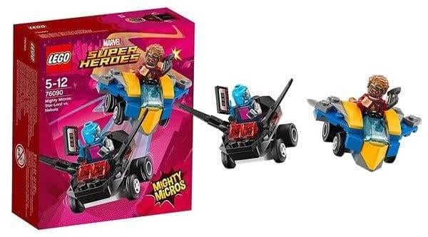 76090 LEGO Super Heroes Mighty Micros: Star-Lord vs. Nebula, Ophalen of Verzenden, Nieuw, Complete set, Lego