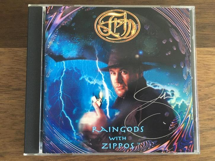 Cd Fish Raingods With Zippos LIMITED SIGNED EDITION ZELDZAAM, Cd's en Dvd's, Cd's | Rock, Zo goed als nieuw, Progressive, Ophalen of Verzenden
