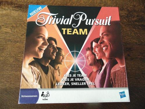 Trivial Pursuit Team Spel van Hasbro Nieuw, Hobby en Vrije tijd, Gezelschapsspellen | Bordspellen, Nieuw, Een of twee spelers