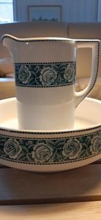 Lampetset; lampetkan en schaal met rozenmotief, Ophalen