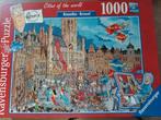 Ravensburger puzzel brussel, Ophalen of Verzenden, 500 t/m 1500 stukjes, Zo goed als nieuw