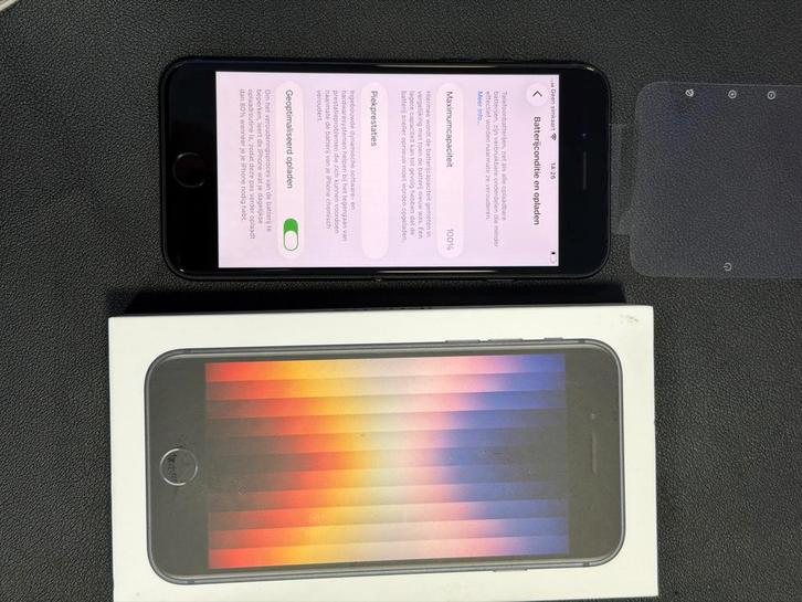 iPhone SE (3rd generation)128GB - Zo goed als nieuw!, Telecommunicatie, Mobiele telefoons | Apple iPhone, Zo goed als nieuw, 128 GB
