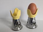 eierdopjes Alessi Girotondo "King Kong", Ophalen of Verzenden, Nieuw, Metaal, Overige typen