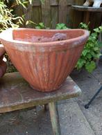 Terracotta bloempot., Tuin en Terras, Bloembakken en Plantenbakken, Ophalen, Tuin, Steen, Gebruikt