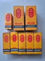 Philips Miniwatt Buizen - Nieuw in Doos! NOS, Audio, Tv en Foto, Buizenversterkers, Ophalen of Verzenden, Buis of Buizen
