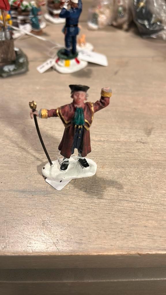 Lemax man met stok 3e, Diversen, Kerst, Zo goed als nieuw, Ophalen of Verzenden