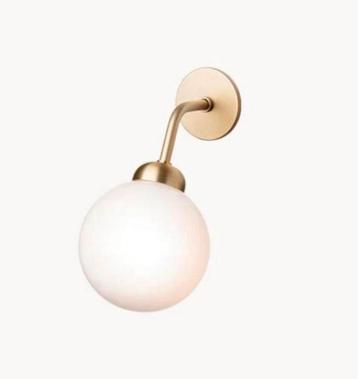 Wandlamp design Nuura metaal/glas, 2 stuks beschikbaar voor biedingen
