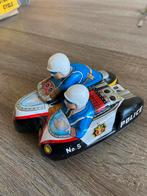 Oud blikken politie zijspan ., Ophalen of Verzenden, Gebruikt