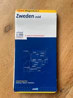 Wegenkaart Zweden zuid gebruikt ANWB, Gelezen, Fiets- of Wandelgids, Europa, Ophalen of Verzenden