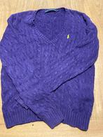 Ralph lauren kabel trui, Maat 46/48 (XL) of groter, Ralph Lauren, Paars, Verzenden