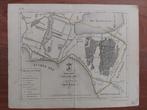 22 / Gemeente Lemsterland Tjeukemeer Sloten Litho 1861, Ophalen of Verzenden