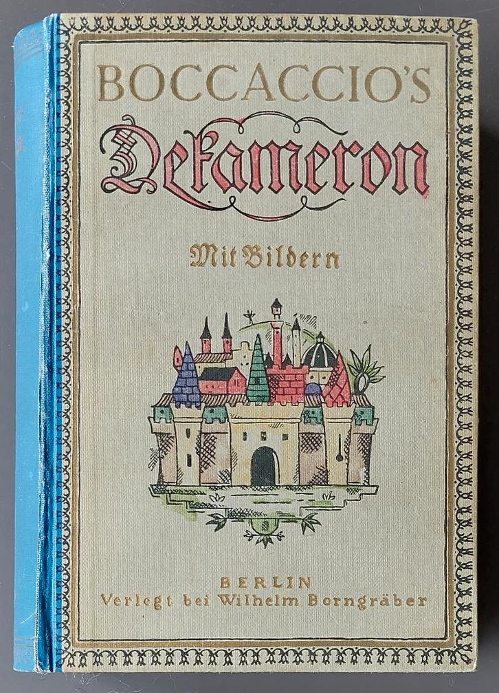 Das Decameron - Giovanni Boccaccio, Antiek en Kunst, Antiek | Boeken en Bijbels, Ophalen of Verzenden