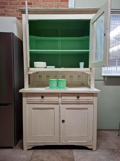 Brocante buffetkast, Huis en Inrichting, Kasten | Buffetkasten, Gebruikt, 150 tot 200 cm, 100 tot 150 cm, 50 tot 75 cm, Met lade(s)