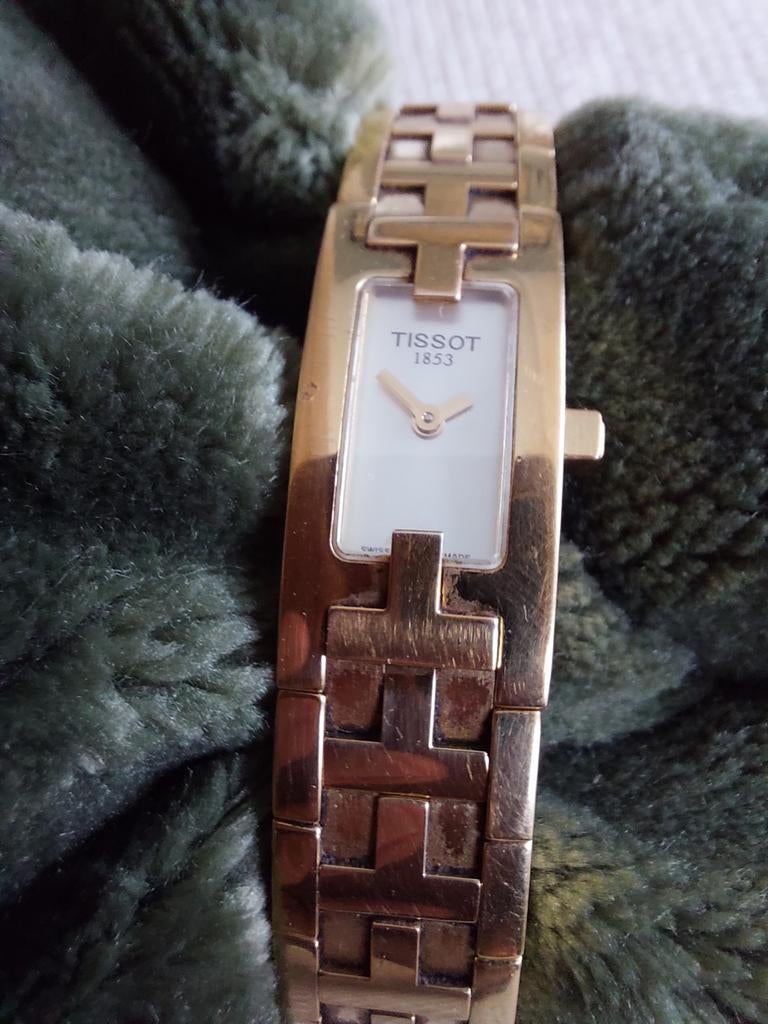 Tissot midcentury dameshorloge, Sieraden, Tassen en Uiterlijk, Horloges | Dames, Ophalen of Verzenden, Zo goed als nieuw, Staal
