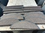 Halve maantjes trap, Huis en Inrichting, Ophalen, Gebruikt, Bruin, 50 tot 100 cm