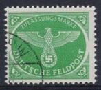 Duitse Rijk (203) - feldpost - groen - gewone tanding, Postzegels en Munten, Postzegels | Europa | Duitsland, Verzenden, Duitse Keizerrijk