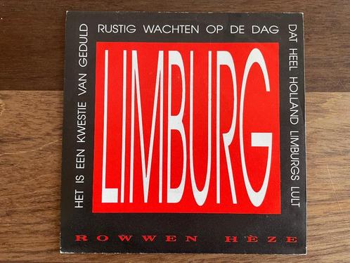 Vinyl Single Rowwen Heze Limburg ZELDZAME ORIGINELE EDITIE, Cd's en Dvd's, Vinyl Singles, Zo goed als nieuw, Single, Nederlandstalig