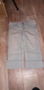 EDC BY ESPRIT FIVE capri spijkerbroek maat 42, Ophalen of Verzenden, Zo goed als nieuw, Blauw, W33 - W36 (confectie 42/44)