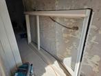 Kunsstof kozijn met dubbelglas, Doe-het-zelf en Verbouw, Kozijnen en Schuifpuien, Kunststof, Gebruikt, Raamkozijn, Inclusief glas