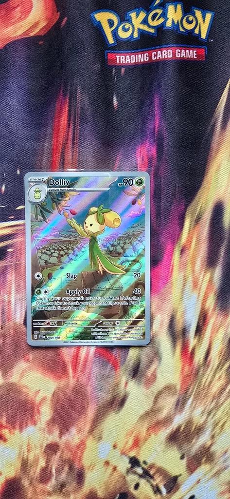 Dolliv 200/198 - NM, Hobby en Vrije tijd, Verzamelkaartspellen | Pokémon, Zo goed als nieuw, Losse kaart, Ophalen of Verzenden