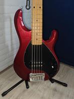Ernie Ball Musicman EBMM Stingray 5 H Candy Red 2001, Ophalen, Gebruikt, Elektrisch, 5-snarig