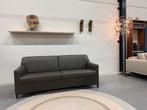 Als nieuw Leolux Calynn 3 zits Bank Ceras flint Design, Huis en Inrichting, Banken | Bankstellen, Leolux, Driepersoons, 75 tot 100 cm