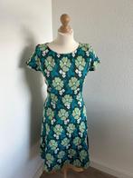 King Louie maat L groene bloemen jurk 441, Kleding | Dames, Maat 42/44 (L), Ophalen of Verzenden, Zo goed als nieuw, Knielengte