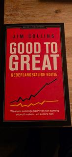 Good to Great - Jim Collins - Nederlandstalige Editie, Ophalen of Verzenden, Zo goed als nieuw, Management, Jim Collins