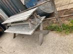 Tuinbanken picknicktafels europallets en gewone pallets, Ophalen, Zo goed als nieuw, Hout