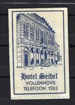 406 Vollenhove hotel SEIDEL, Ophalen of Verzenden, Nederland
