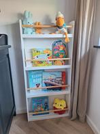Montessori boekenkast kinderkamer wit met hout, Huis en Inrichting, Kasten | Boekenkasten, Ophalen of Verzenden, Zo goed als nieuw