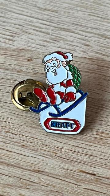 Vintage Kraft Kerstman Pin - Zeldzaam! beschikbaar voor biedingen