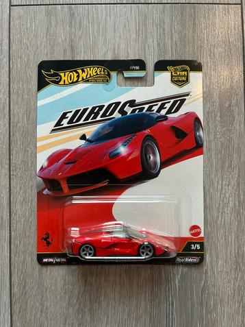 Hot Wheels premium LaFerrari - EuroSpeed beschikbaar voor biedingen