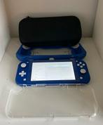 Nintendo switch lite donker blauw hele set!, Spelcomputers en Games, Spelcomputers | Nintendo Switch Lite, Ophalen of Verzenden
