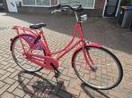 Fiets voor dames, rood, Ophalen, Zo goed als nieuw
