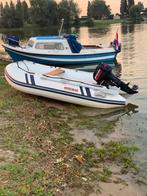 Suzemar incl mercury motor, Watersport en Boten, Rubberboten, Ophalen, Aluminium