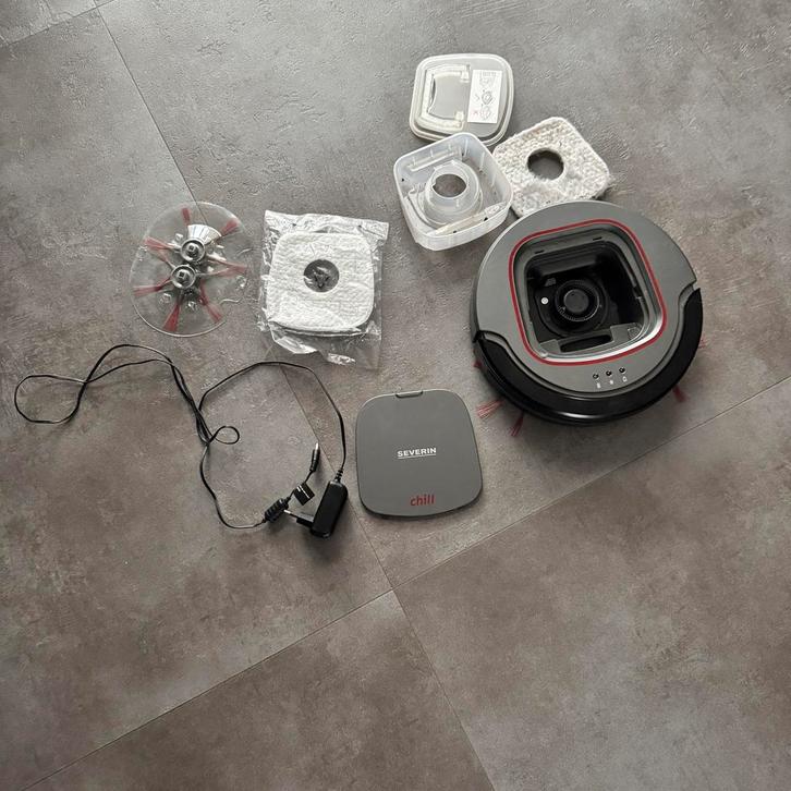 Severin Chill Robotstofzuiger - Zo goed als nieuw!, Witgoed en Apparatuur, Stofzuigers, Zo goed als nieuw, Robotstofzuiger, Minder dan 1200 watt