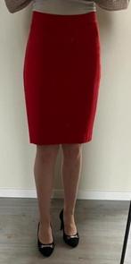 Vanilia Elements kokerrok rood maat 34, Kleding | Dames, Rokken, Vanilia, Ophalen of Verzenden, Zo goed als nieuw, Knielengte