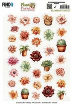 Berrie's Beauties CD12339 Plant Paradise Small Elements 3D k, ., Nieuw, Ophalen of Verzenden, .