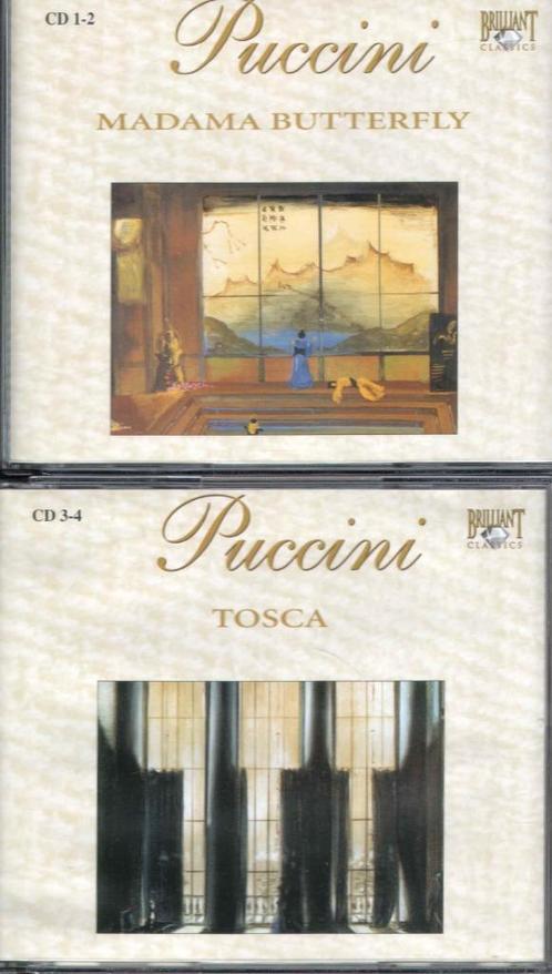 Puccini CD 's LP 's DVD 's vinyl-single hoeft niet in 1 koop, Cd's en Dvd's, Cd's | Klassiek, Zo goed als nieuw, Ophalen