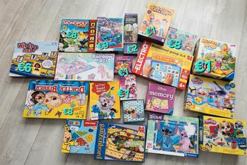 Diverse spellen  zie omschrijving  beschikbaar voor biedingen