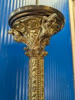 Antieke grote  kandelaar, Antiek en Kunst, Antiek | Kandelaars, Ophalen of Verzenden, Koper of Brons