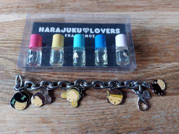 Harajuku Lovers set 5 x 2ml edt rollerbal plus armband  beschikbaar voor biedingen