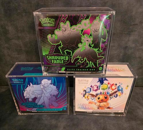 Acryl voor ETB/Boosterbox en Boosterbundel, Hobby en Vrije tijd, Verzamelkaartspellen | Pokémon, Nieuw, Boosterbox, Ophalen of Verzenden