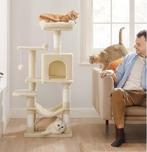 Kattenboom - Krabpaal - 3 verdiepingen - Rookgrijs of Beige, Ophalen of Verzenden, Nieuw, Krabpaal